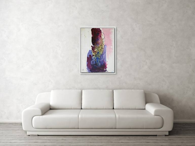 Original Abstract Painting by Lin Gelauff