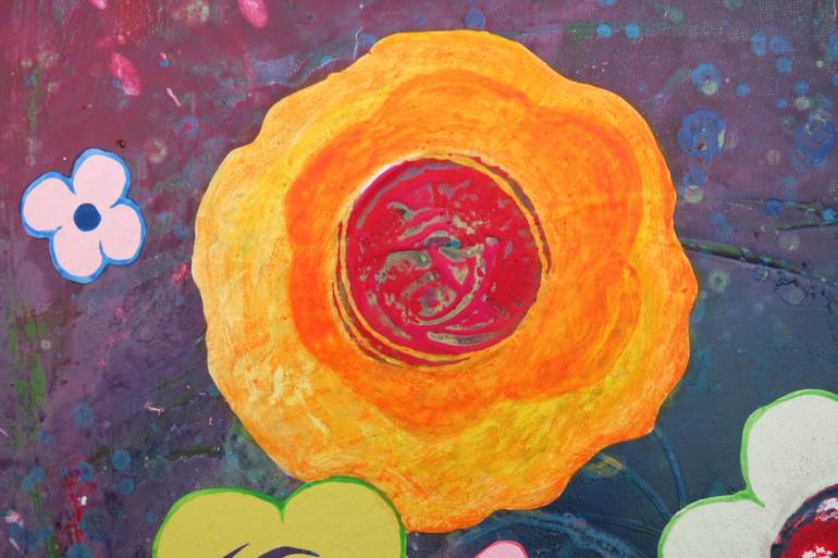 Original Figurative Botanic Painting by Lin Gelauff