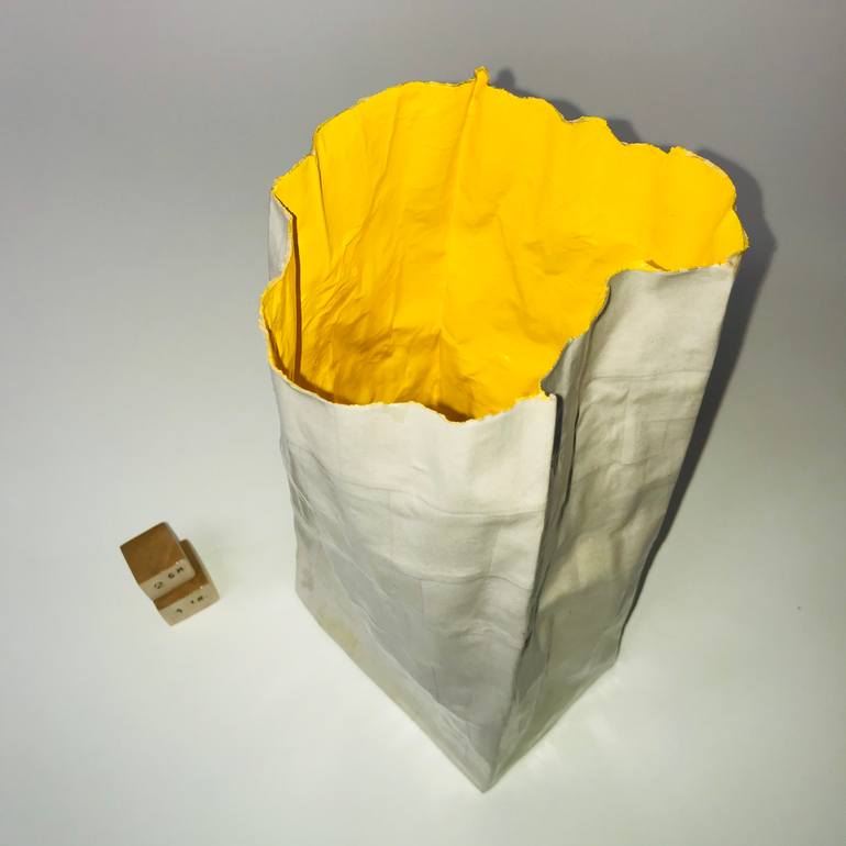 Original Dada Abstract Sculpture by Bill Enck