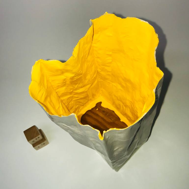Original Dada Abstract Sculpture by Bill Enck