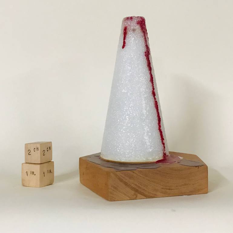 Original Abstract Landscape Sculpture by Bill Enck