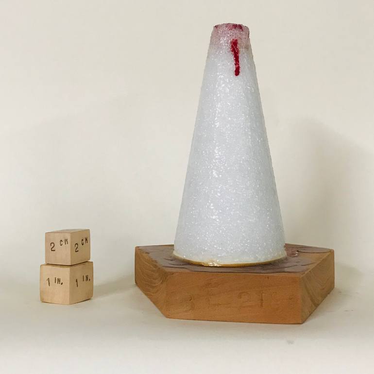 Original Abstract Landscape Sculpture by Bill Enck
