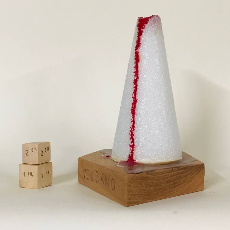 Original Abstract Landscape Sculpture by Bill Enck