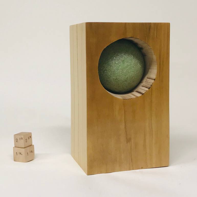 Original Modernism Abstract Sculpture by Bill Enck