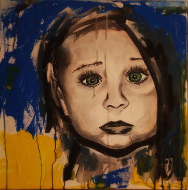 Print of Children Paintings by Iryna Fedorenko