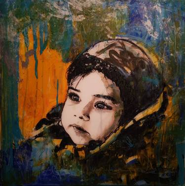 Print of Abstract Expressionism Children Paintings by Iryna Fedorenko