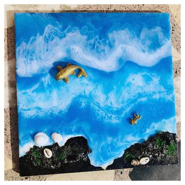 Resin 3d Ocean Painting (Beyond the Sea) thumb