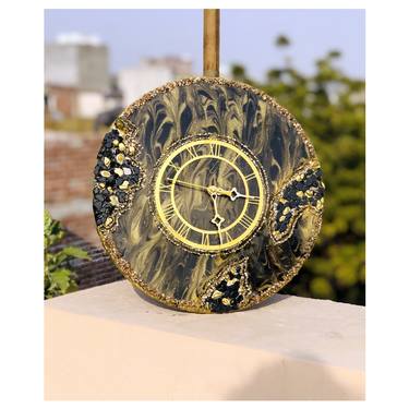 Luxury 3D Resin Wall Clock thumb