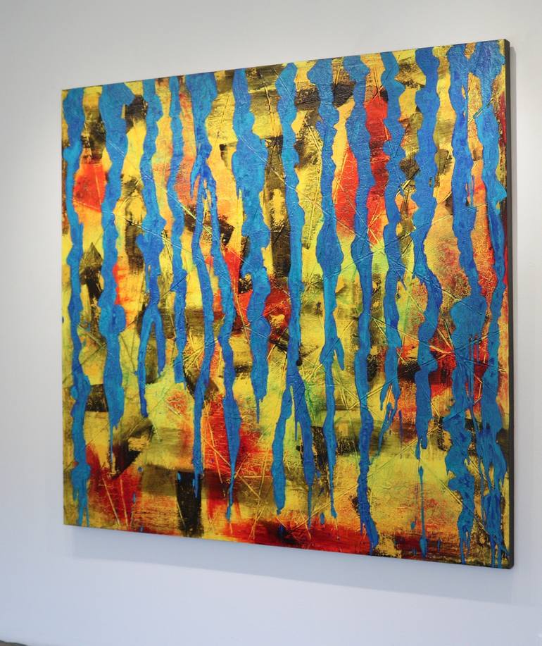 Original Abstract Expressionism Abstract Painting by Tony Cappoli