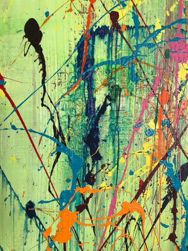 Original Abstract Expressionism Abstract Painting by Tony Cappoli