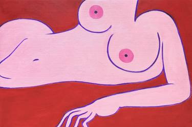 Print of Nude Paintings by Unos Lee