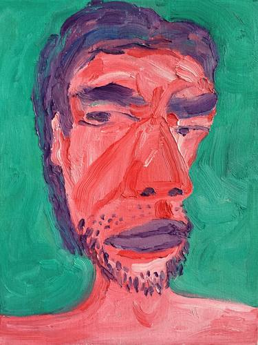 Print of Expressionism Portrait Paintings by Unos Lee