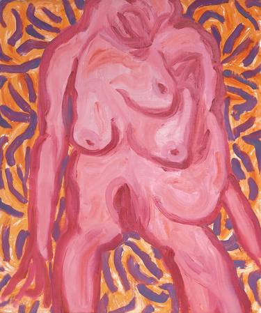 Print of Expressionism Nude Paintings by Unos Lee