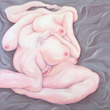 Original Nude Paintings by Unos Lee