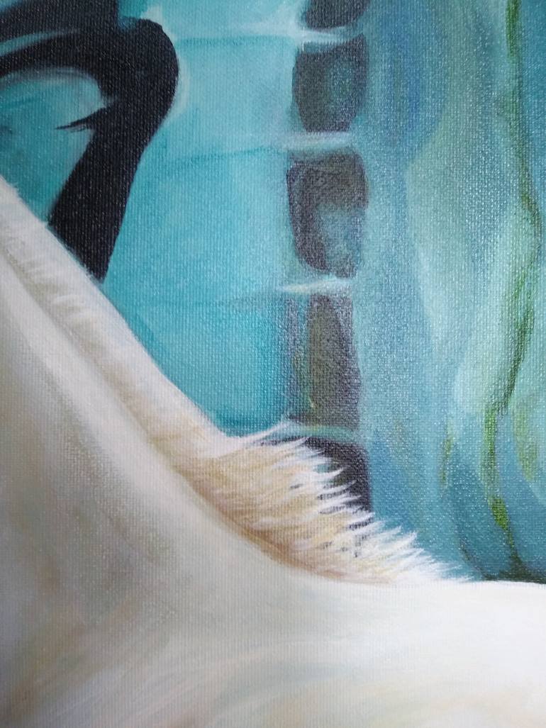 Original Surrealism Animal Painting by Stephane Saracco