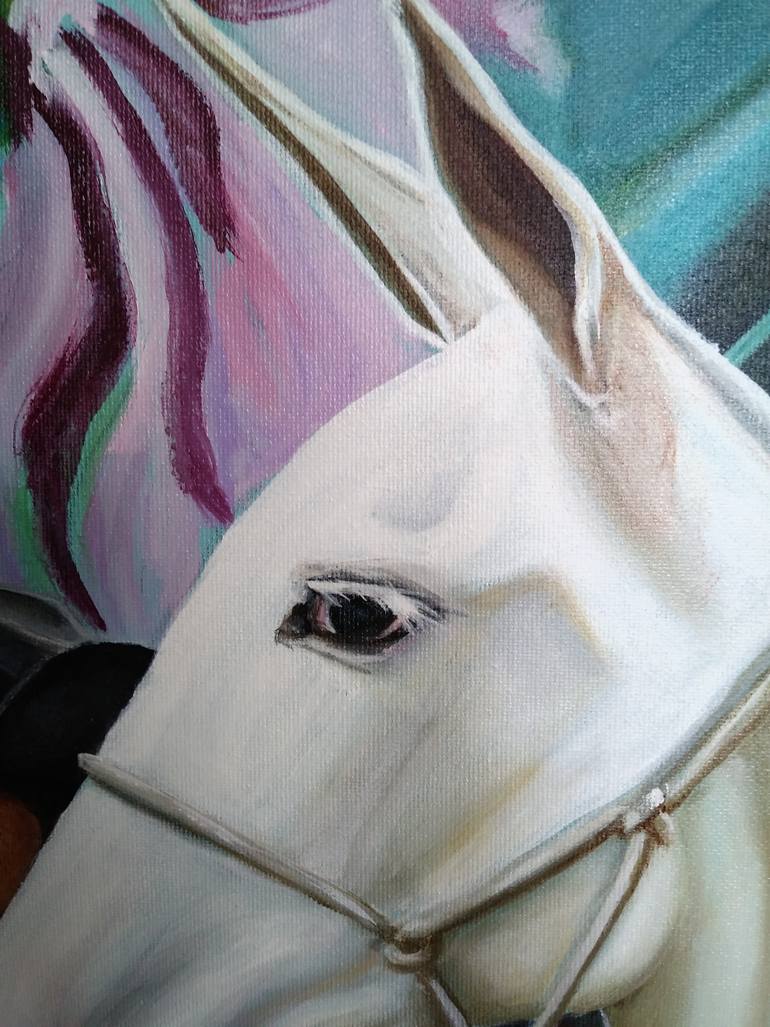 Original Surrealism Animal Painting by Stephane Saracco