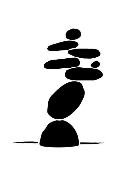 Balanced Stone Ying Yang - Limited Edition of 5 thumb