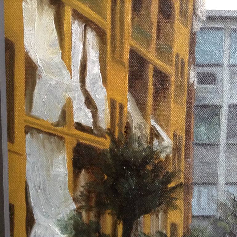Original Figurative Cities Painting by Ilene Alciati