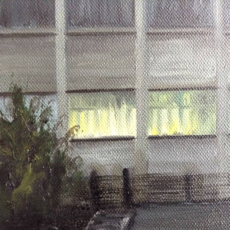 Original Figurative Cities Painting by Ilene Alciati