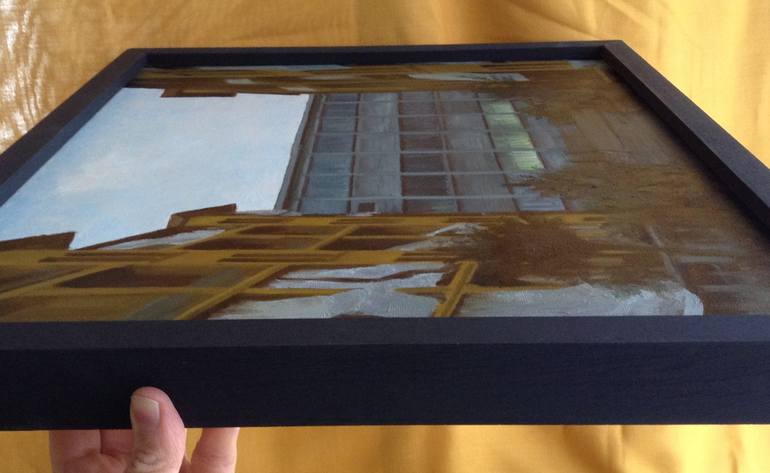 Original Figurative Cities Painting by Ilene Alciati
