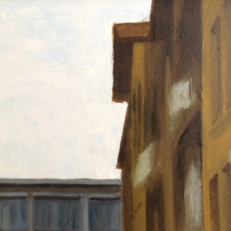 Original Figurative Cities Painting by Ilene Alciati