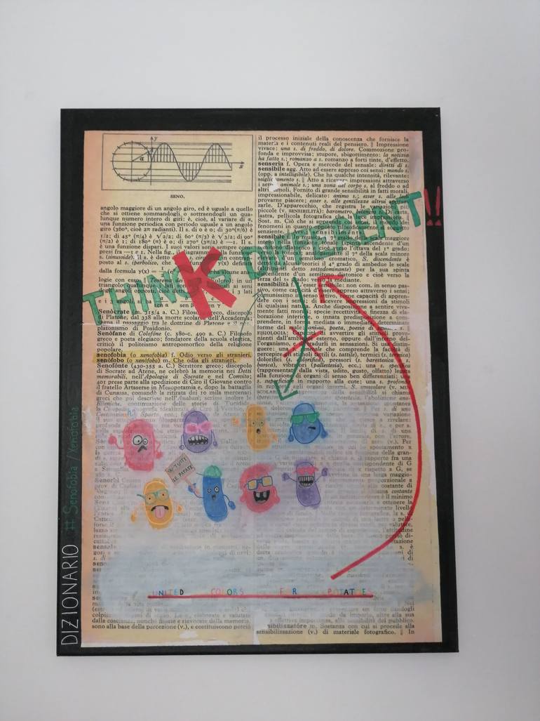 Original Expressionism Pop Culture/Celebrity Painting by Ivan Justesen