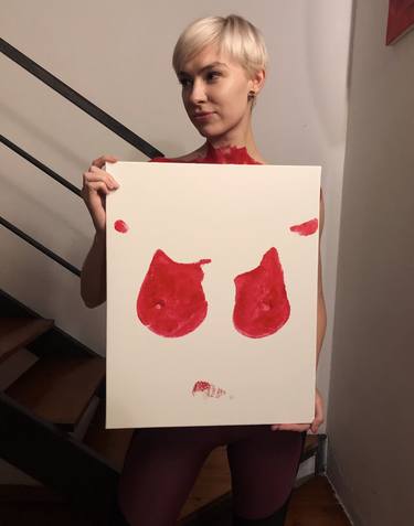 Print of my breast - Limited Edition of 1 thumb
