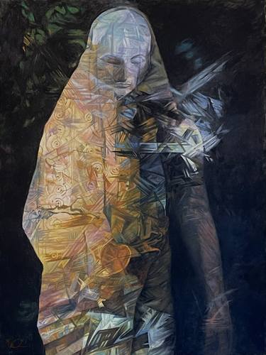Original Figurative People Painting by David Derr