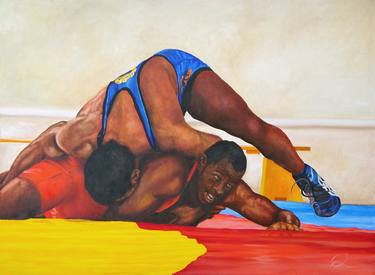 Print of Sports Paintings by David Derr