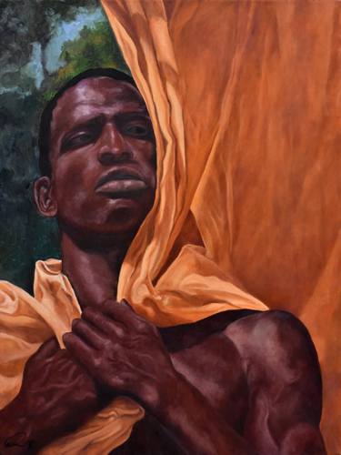 Original Figurative Men Paintings by David Derr