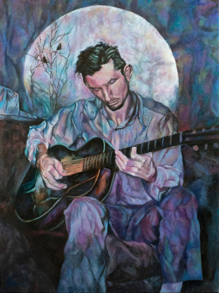Print of Figurative Music Paintings by David Derr