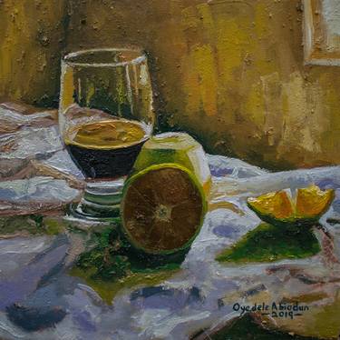 Print of Realism Still Life Paintings by Abiodun Oyedele