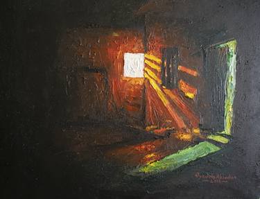 Print of Abstract Expressionism Light Paintings by Abiodun Oyedele