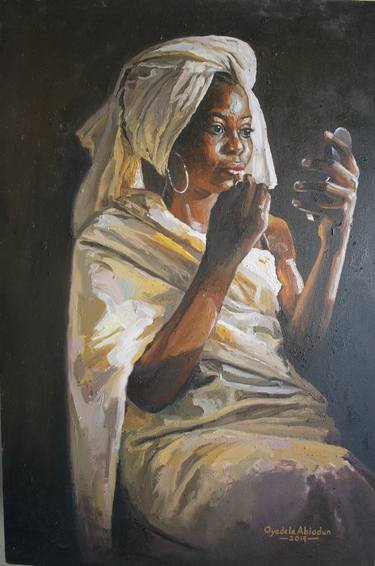 Print of Conceptual Women Paintings by Abiodun Oyedele