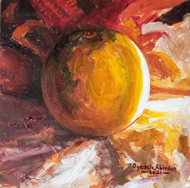Print of Abstract Expressionism Still Life Paintings by Abiodun Oyedele