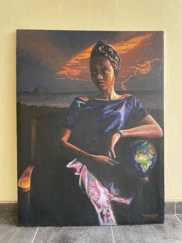 Original Expressionism Women Paintings by Abiodun Oyedele