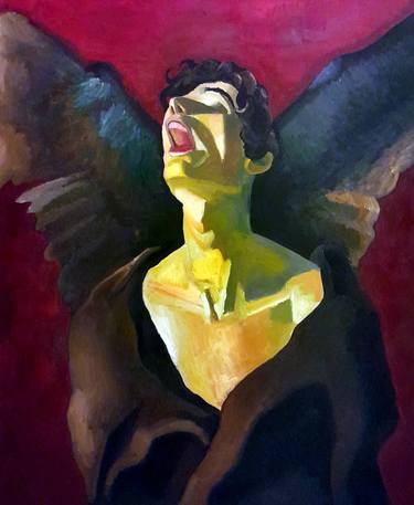 Original Figurative Religion Painting by Karamoush Է