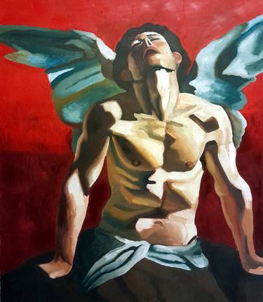 Original Contemporary Religion Painting by Karamoush Է