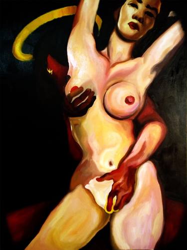 Original Nude Paintings by Karamoush Է