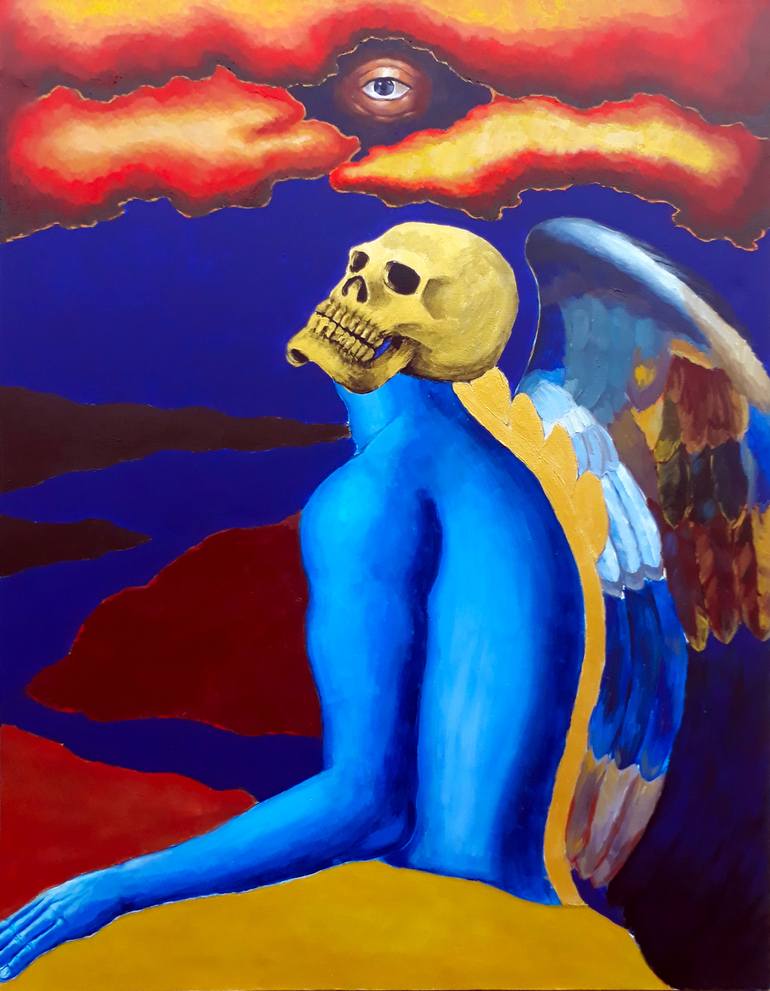 fallen angel painting