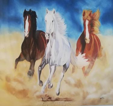 Print of Fine Art Animal Paintings by Bugra Ali