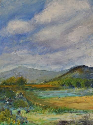 Print of Impressionism Landscape Paintings by Stella Sevastopoulos