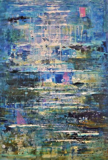 Print of Abstract Paintings by Stella Sevastopoulos