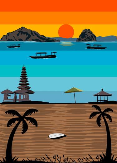 The Indonesian Bali Beach image