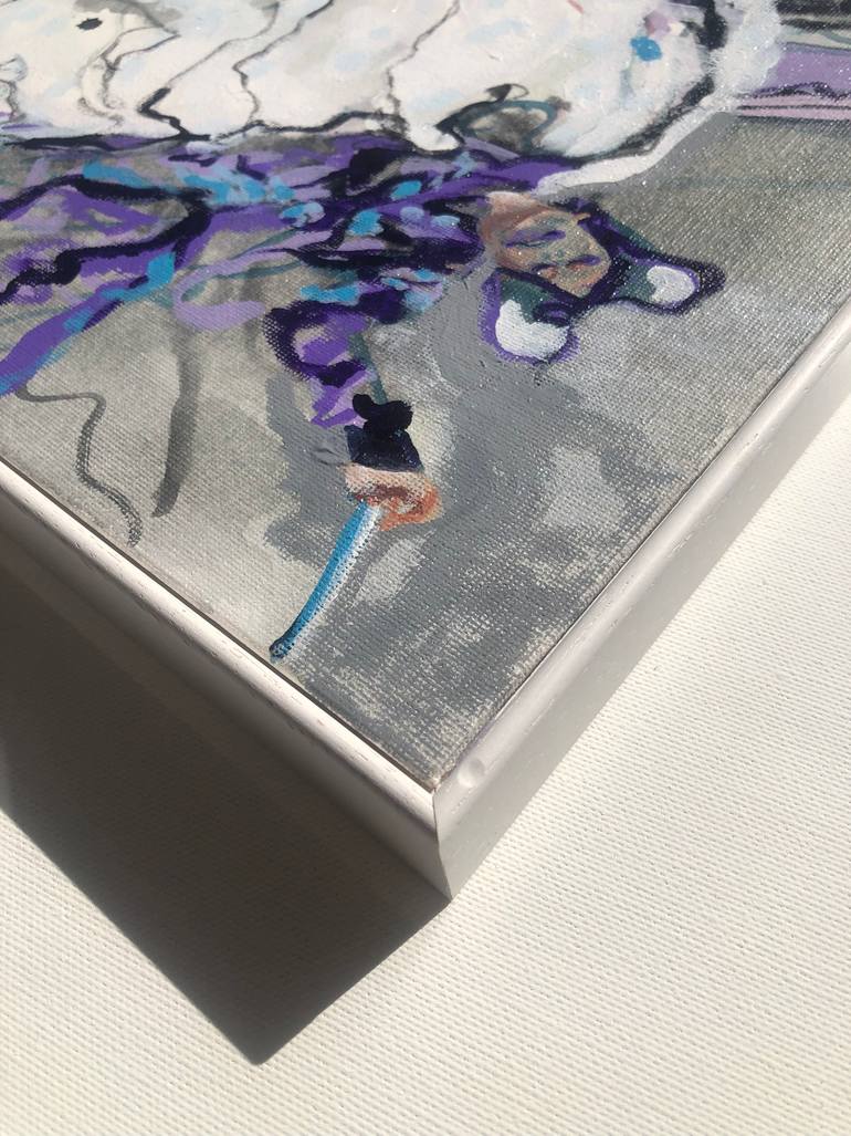 Original Contemporary Family Painting by Ceinwen Birrell