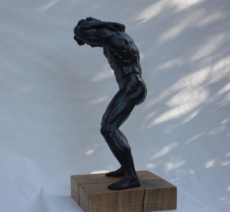 Original Figurative Nude Sculpture by Reinoud Stam