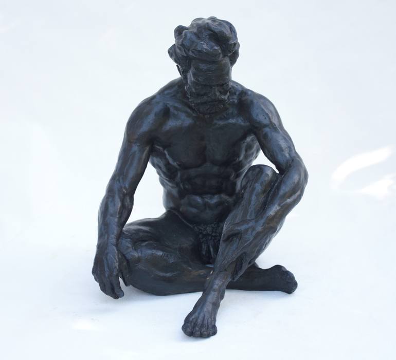 Original Nude Sculpture by Reinoud Stam