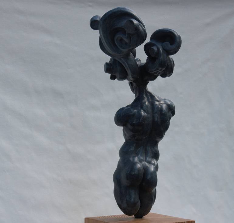 Original Nude Sculpture by Reinoud Stam