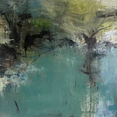 Original Abstract Expressionism Landscape Painting by Addy Gardner
