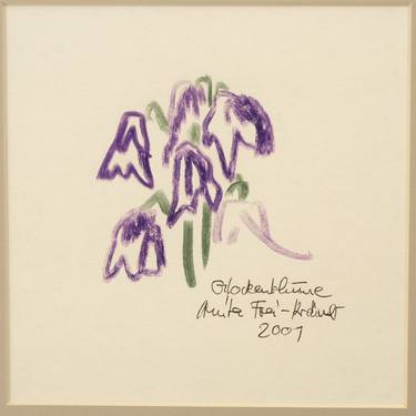 Original Floral Drawings by Anita Frei-Kraemer